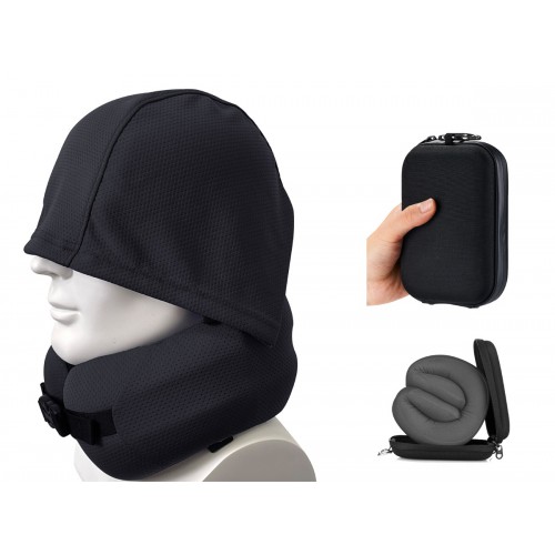 PORTABLE PILLOW CHIN SUPPORT HOODIE